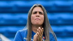 Emily Lima é primeira treinadora brasileira na Europa. Foto: Gabriel Aponte/Getty Images