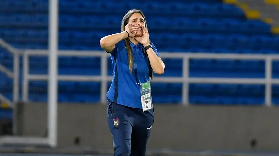 Emily Lima pelo Equador. Foto: Gabriel Aponte/Getty Images