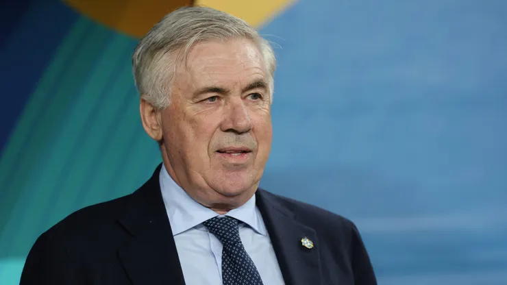 Carlo Ancelotti, treinador da Seleção Brasileira. (Photo by Wagner Meier/Getty Images)