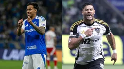 Kaio Jorge e Hulk. Fotos: Fernando Moreno/AGIF e Marcello Zambrana/AGIF.