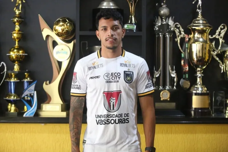 Gabriel Bahia, zagueiro do Volta Redonda – Foto: Divulgação Volta Redonda