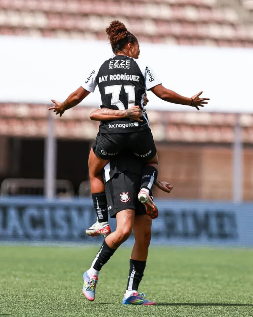 Jogadoras do Corinthians. Foto: Rebeca Reis/Staff Images Woman/CBF