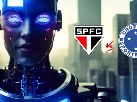 IA crava que São Paulo irá vencer o Cruzeiro