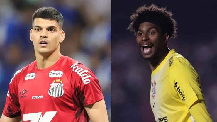 Gabriel Brazão, goleiro do Santos ficou de fora da Seleção de Ancelotti e Hugo Souza, com números abaixo do rival santista foi convocado