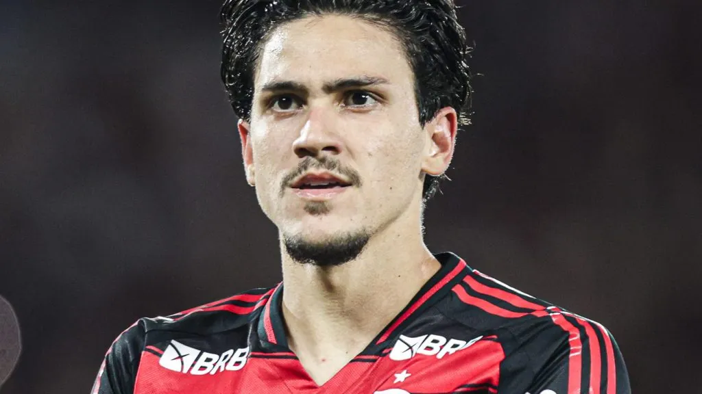 Pedro comemorando gol. Foto: Gilvan de Souza/CRF