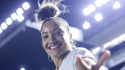 Laryh é a artilheira do Brasileiro Feminino A2 - Foto: Reinaldo Campos/ Santos F.C