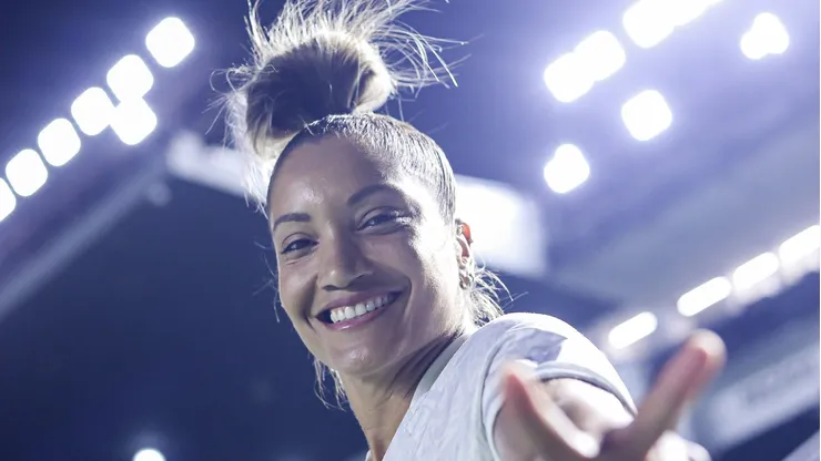 Laryh é a artilheira do Brasileiro Feminino A2 - Foto: Reinaldo Campos/ Santos F.C
