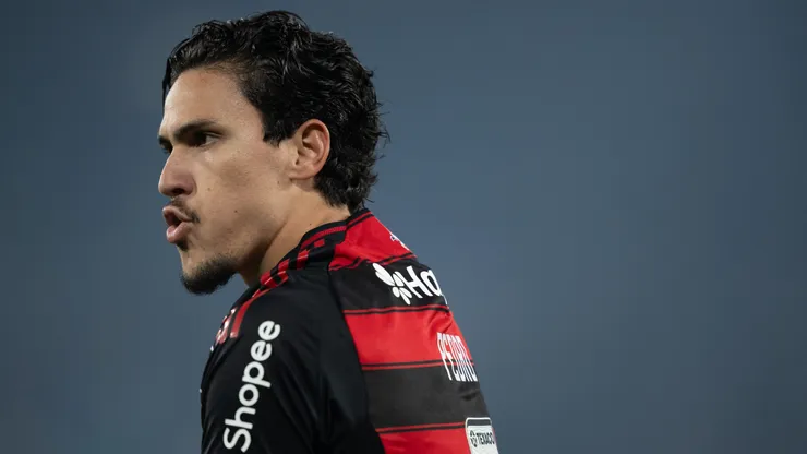 Pedro, jogador do Flamengo. Foto: Jorge Rodrigues/AGIF.