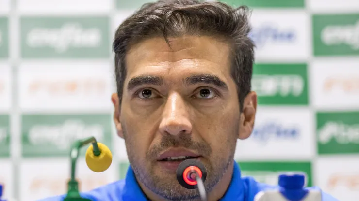 Abel Ferreira no Palmeiras. Foto: Robson Mafra/AGIF