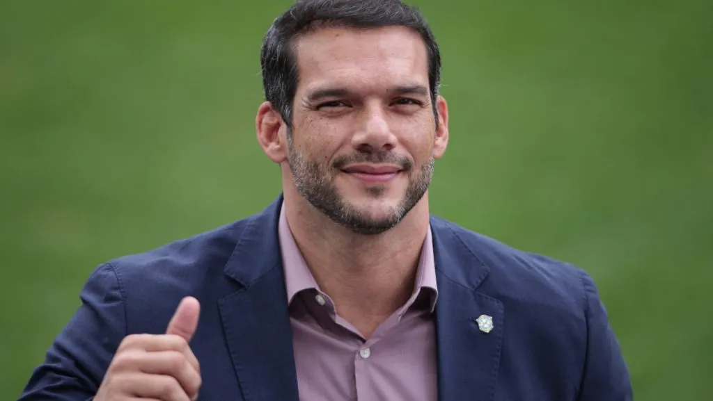 Samir Xaud durante partida. Foto: Ettore Chiereguini/AGIF