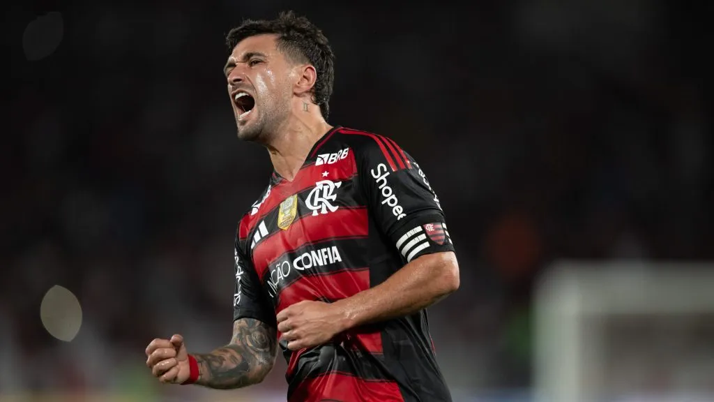 Arrascaeta em ação pelo Flamengo. Foto: Jorge Rodrigues/AGIF