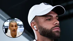 Guilherme ficou fora do jogo contra o Bahia. Fotos: Mauricio De Souza/AGIF e Fabio Giannelli/AGIF.