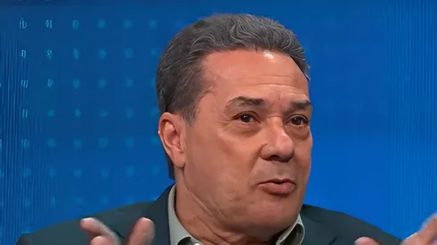 Vanderlei Luxemburgo durante o programa do Galvão. Foto: Reprodução/ YouTube Esporte na Band