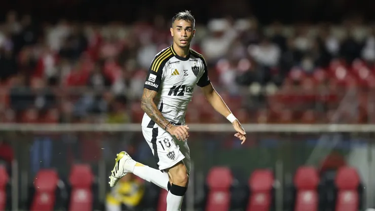 SÃO PAULO - 24/08/2025 - BRASILEIRO A 2025, SÃO PAULO X ATLÉTICO-MG - Reinier jogador do Atlético durante a partida contra o São Paulo no estádio Morumbis em São Paulo (SP), pelo campeonato Brasileiro A 2025. Foto: Marlon Costa/AGIF