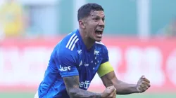 MG - BELO HORIZONTE - 22/02/2025 - MINEIRO 2025, AMERICA-MG X CRUZEIRO - Lucas Romero jogador do Cruzeiro comemora seu gol durante partida contra o America-MG no estadio Independencia pelo campeonato Mineiro 2025. Foto: Gilson Lobo/AGIF
