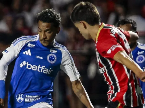 São Paulo tem larga vantagem sobre o Cruzeiro no retrospecto