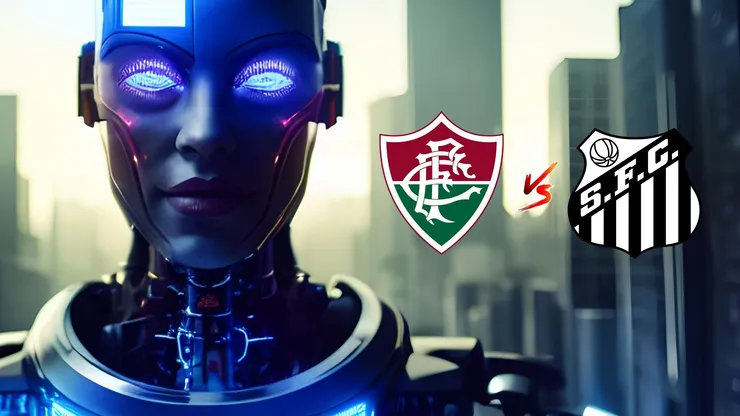 Inteligência Artificial prevê vitória do Santos sobre o Fluminense no campeonato brasileiro