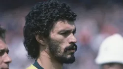 Socrates atuando na Seleção Brasileira - (Photo by Trevor Jones/Getty Images)