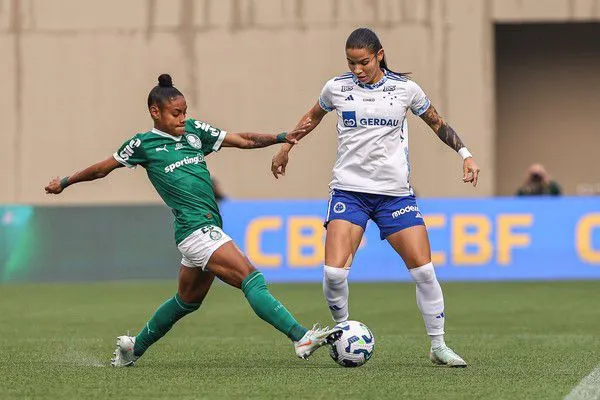 Cruzeiro x Palmeiras. Foto: Rebeca Reis/Staff Images Woman/CBF