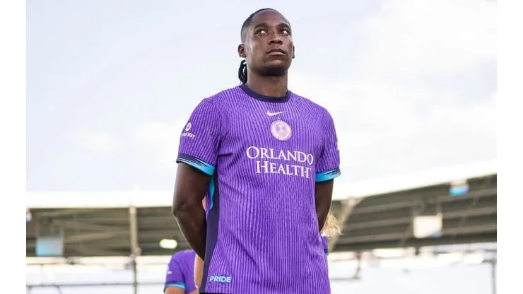 Barbra Banda, jogadora do Orlando Pride. Foto: Reprodução/Orlando Pride
