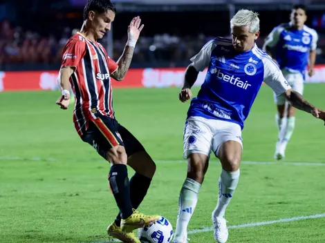 Nove pontos mostra fases distintas de Cruzeiro e São Paulo