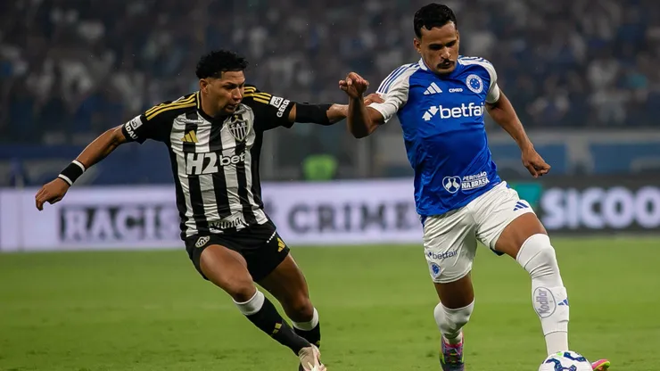 Atlético-MG x Cruzeiro se enfrentam pela Copa do Brasil 2025. Foto: Fernando Moreno/AGIF