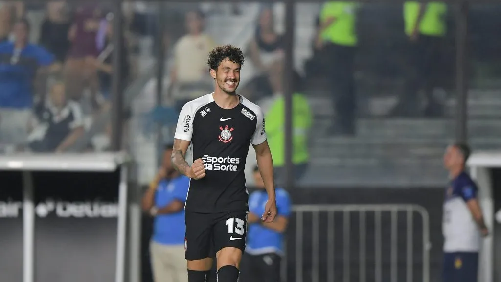 Gustavo Henrique, atleta do Timão. Foto: Thiago Ribeiro/AGIF.