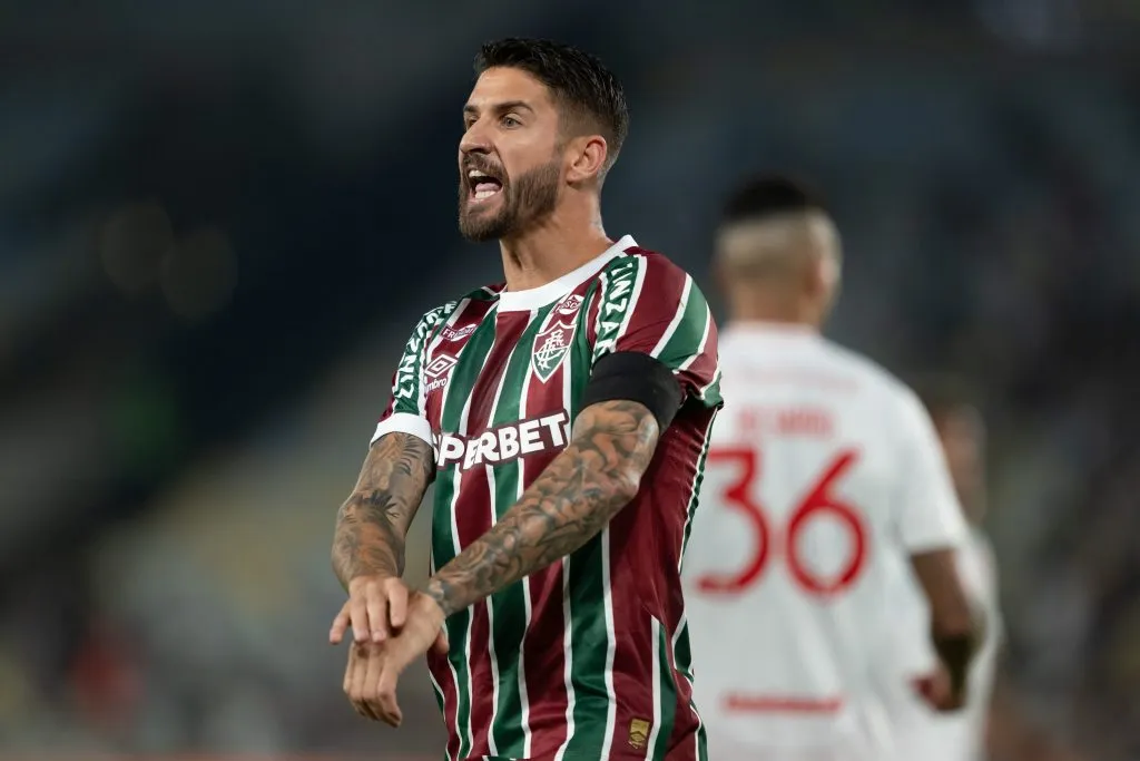 Ex-Bahia e agora no Fluminense, Everaldo figura entre os maiores goleadores da Arena Fonte Nova. Foto: Jorge Rodrigues/AGIF
