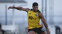 Atacante exaltou torcida do Galo em entrevista (Foto: Pedro Souza / Atlético)