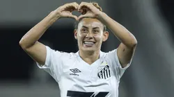 Carol Baiana marcou o gol da vitória do Santos na final - Foto: Reinaldo Campos/ Santos F.C