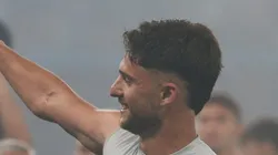 Marco Di Cesare durante partida pelo Racing.