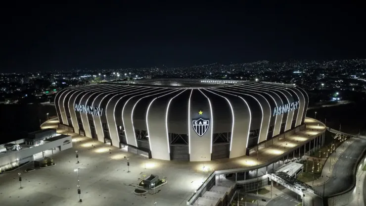 Estádio completa dois anos de sua inauguração (Foto: Pedro Souza/Galo))