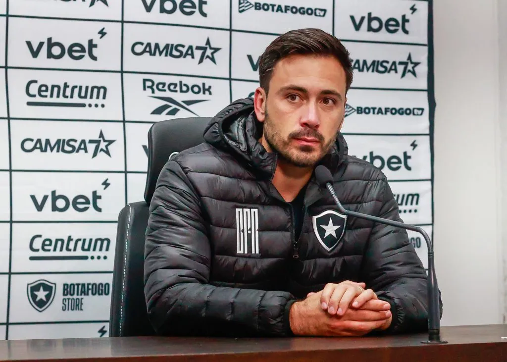 David Ancelotti em ação pelo Botafogo Foto: Luiz Erbes/AGIF