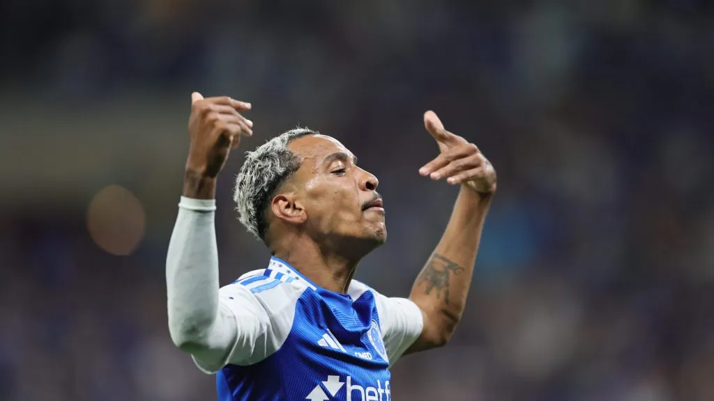 Matheus Pereira, jogador do Cruzeiro. Foto: Gilson Lobo/AGIF.