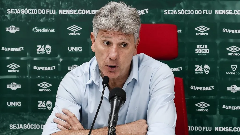 Renato Gaúcho, técnico do Fluminense