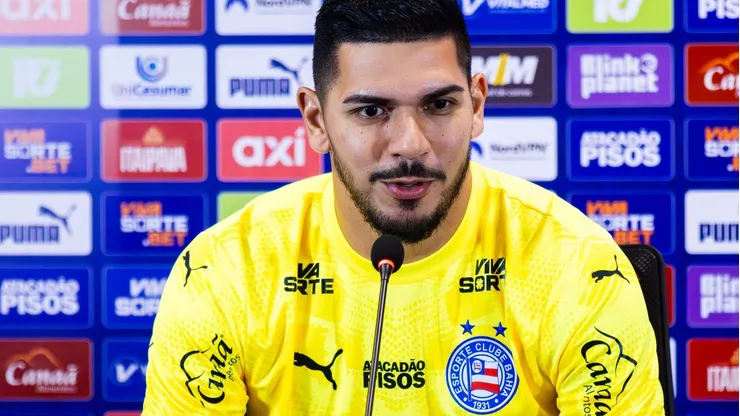 Goleiro deu a sua opinião - Foto: Letícia Martins/EC Bahia.