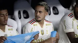 Matheus Goncalves jogador do Flamengo durante partida contra o Ceara no estadio Arena Castelao pelo campeonato Brasileiro A 2025. Foto: Baggio Rodrigues/AGIF