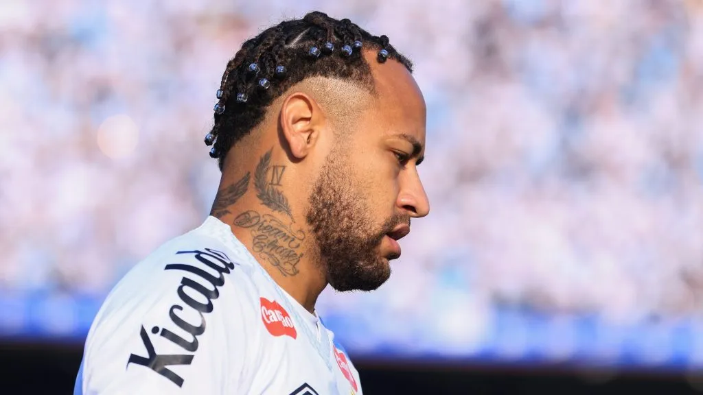 Neymar, jogador do Peixe. Foto: Marcello Zambrana/AGIF.