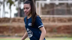 Fatima Dutra em treinamento pela Ferroviária - Foto: Rafael Zocco/Ferroviária