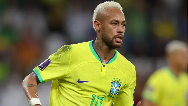 Neymar não foi convocado por Ancelotti na Seleção Brasileira - (Photo by Alex Grimm/Getty Images) -
