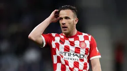 Arthur, volante do Grêmio em partida pelo Girona no campeonato espanhol