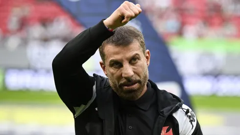 Pedrinho, presidente do Vasco, antes da partida contra o Botafogo no estadio Mane Garrincha pelo campeonato Brasileiro A 2025. Foto: Mateus Bonomi/AGIF