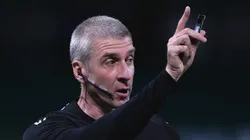 SP - SAO PAULO - 06/08/2025 - COPA DO BRASIL 2025, PALMEIRAS X CORINTHIANS - O arbitro Anderson Daronco durante partida entre Palmeiras e Corinthians no estadio Arena Allianz Parque pelo campeonato Copa Do Brasil 2025.