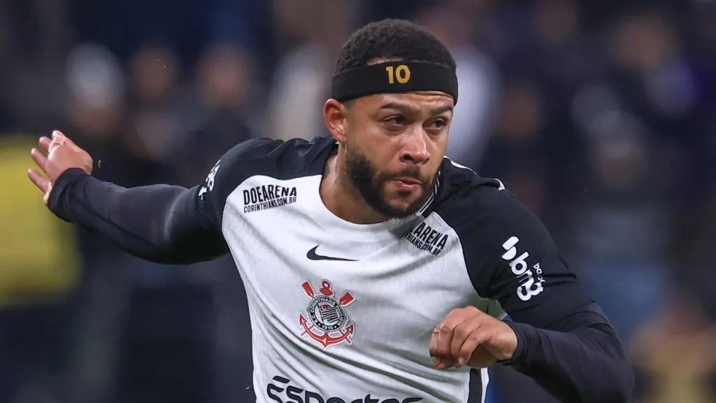 Memphis fez 50 jogos com a camisa do Timão – Foto: Marcello Zambrana/AGIF