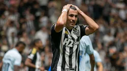 MG - BELO HORIZONTE - 17/08/2025 - BRASILEIRO A 2025, ATLÉTICO-MG X GRÊMIO - Junior Alonso jogador do Atlético-MG durante partida contra o Grêmio no estádio Arena MRV pelo campeonato Brasileiro A 2025. Foto: Fernando Moreno/AGIF