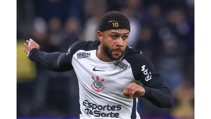 Com 50 jogos, Memphis tem 114% mais gols no Corinthians que no United e se aproxima da média do Lyon. Foto: Marcello Zambrana/AGIF