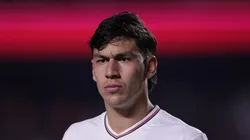 Ferraresi durante partida do SPFC na Série A