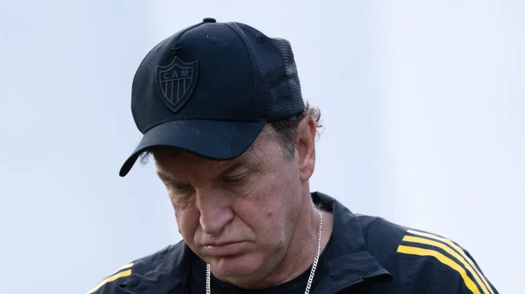 Cuca no Atlético-MG. Foto: Jorge Rodrigues/AGIF