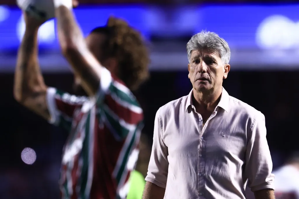 SP – SAO PAULO – 27/07/2025 – BRASILEIRO A 2025, SAO PAULO X FLUMINENSE – Renato Gaucho tecnico do Fluminense durante partida contra o Sao Paulo no estadio Morumbi pelo campeonato Brasileiro A 2025. Foto: Marcello Zambrana/AGIF