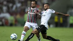 Santos x Fluminense se enfrentam neste domingo pelo Brasileirão. Foto: Jorge Rodrigues/AGIF
